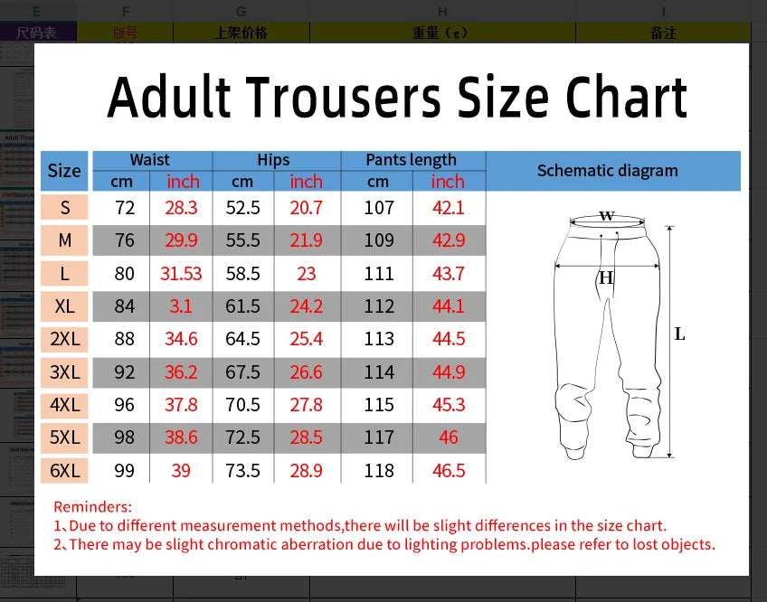 womens colorful cartoon Hello Kitty Women's Jogger Pants Pink Hello Kitty Pants Spring/Summer Outdoor Men's Long Pants Trousers