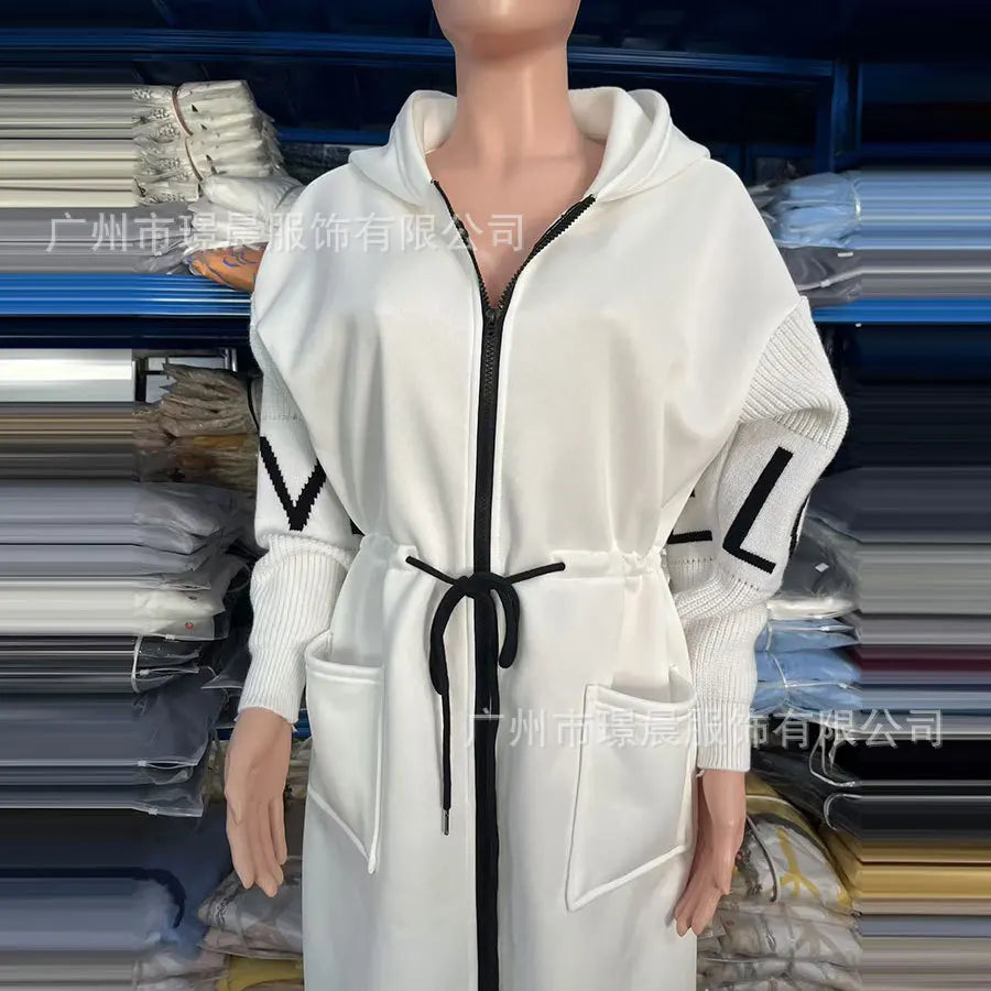 Outerwears Manteau Long Hiveres Pour Femmes Coats For Womens Fashionable Ropa Invierno Mujer Moda 2025 Long Sleeve Coats Abrigos