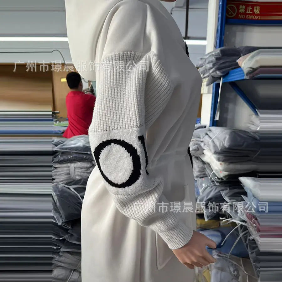 Outerwears Manteau Long Hiveres Pour Femmes Coats For Womens Fashionable Ropa Invierno Mujer Moda 2025 Long Sleeve Coats Abrigos